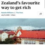 New Zealand housing downturn